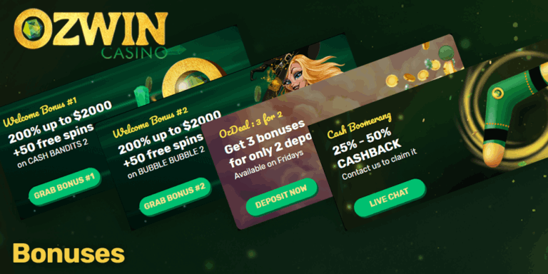 ozwin casino game no bonus code