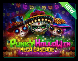 Ozwin Casino game punky hallowin mega cascade